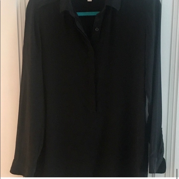 J Crew black silk blouse - Picture 8 of 8